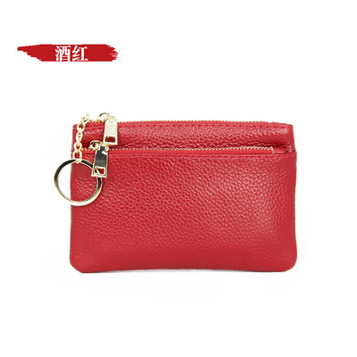 2019 new top layer cowhide Europe&America ladies zipper leather purse leather key ring bag mini coin bag
2019 new top layer cowhide Europe&America ladies zipper leather purse leather key ring bag mini coin bag
