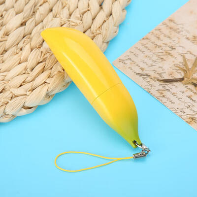Greensen Banana Lipstick Tube Empty DIY Lip Balm Container Self-made Lipstick Mold Lip Balm Tube