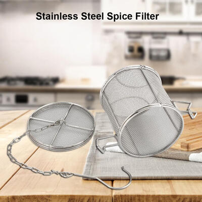 Greensen Stainless Steel Tea Ball Strainer Soup Seasonings Seperation Basket Spice Filter Seasonings Seperation Soup Seperation
Greensen Stainless Steel Tea Ball Strainer Soup Seasonings Seperation Basket Spice Filter Seasonings Seperation Soup Seperation
