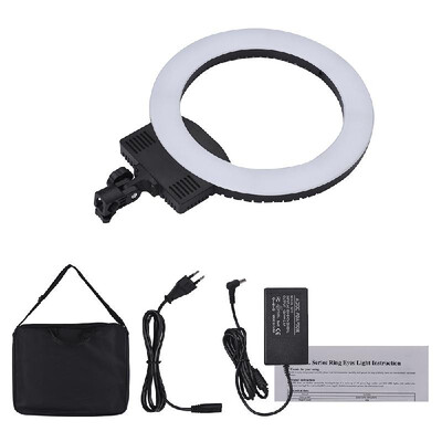 Andoer RL-560D 12inch LED Ring Light Bi-color 3200K-5600K Dimmable for DSLR Camera Smartphone Youtube Photo Self-portrait Video Sh
Andoer RL-560D 12inch LED Ring Light Bi-color 3200K-5600K Dimmable for DSLR Camera Smartphone Youtube Photo Self-portrait Video Sh