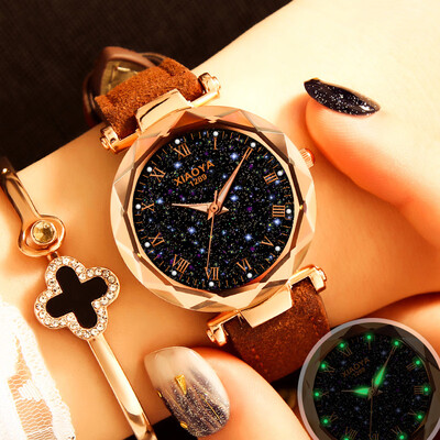 Watch female student Korean version of the simple temperament waterproof full of stars with the ins Harajuku College style
Watch female student Korean version of the simple temperament waterproof full of stars with the ins Harajuku College style