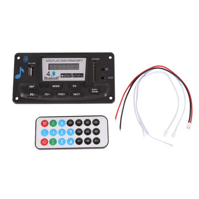 40 Bluetooth MP3 Decoding Board Module 12V DIY USBSDMMC APE FLAC WAV DAE Decoder Record MP3 Player AUX FM Folders Switch
40 Bluetooth MP3 Decoding Board Module 12V DIY USBSDMMC APE FLAC WAV DAE Decoder Record MP3 Player AUX FM Folders Switch