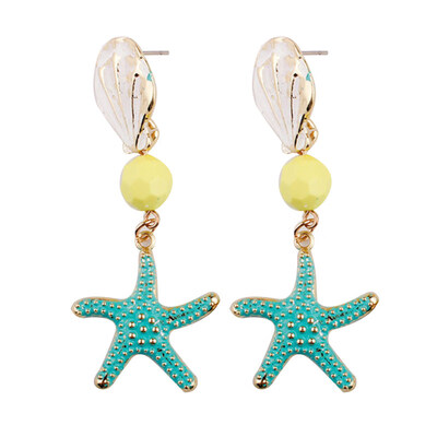 Summer Beach Women Shell Starfish Ball Drop Dangle Stud Earrings Jewelry Gift 
Summer Beach Women Shell Starfish Ball Drop Dangle Stud Earrings Jewelry Gift