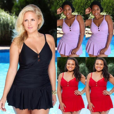 PLUS SIZE Lady One Piece Swimsuit Push Up Bikini Swimwear Bathing Sexy Monokini Suit
PLUS SIZE Lady One Piece Swimsuit Push Up Bikini Swimwear Bathing Sexy Monokini Suit