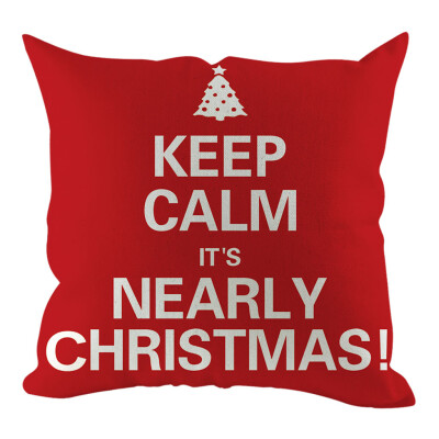 Tailored Christmas Pillow Cover Pillowcases Decorative Sofa Cushion Cover Home Decoration
Tailored Christmas Pillow Cover Pillowcases Decorative Sofa Cushion Cover Home Decoration