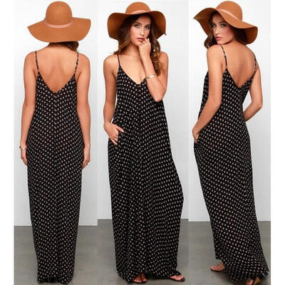 Fashion Sexy Women´s Summer Casual Sleeveless Evening Party Polka Dot Beach Dress Sundress Black
Fashion Sexy Women´s Summer Casual Sleeveless Evening Party Polka Dot Beach Dress Sundress Black