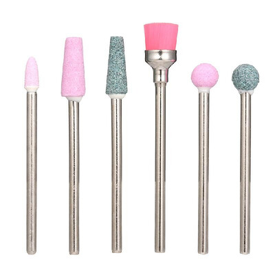 6PCS Bag Diamond Silicone Nail Drill Bit Set for Manicure Pedicure Kit for Removing Manicure Nail Polish UV Gel Tool
6PCS Bag Diamond Silicone Nail Drill Bit Set for Manicure Pedicure Kit for Removing Manicure Nail Polish UV Gel Tool