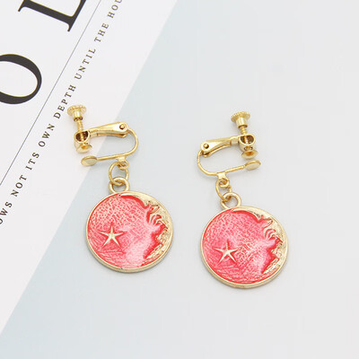 In 2019 the new brand design asymmetric starfish starfish earrings for women