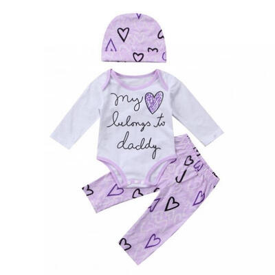 2017 New Infant Baby Girls Clothes Fashion Cotton Long Sleeve Romper Heart Print Pants Outfits
2017 New Infant Baby Girls Clothes Fashion Cotton Long Sleeve Romper Heart Print Pants Outfits