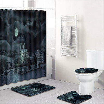 〖Follure〗Waterproof Bathroom Shower Curtain Set Non-Slip Rug Toilet Lid Cover Bath Mat
〖Follure〗Waterproof Bathroom Shower Curtain Set Non-Slip Rug Toilet Lid Cover Bath Mat