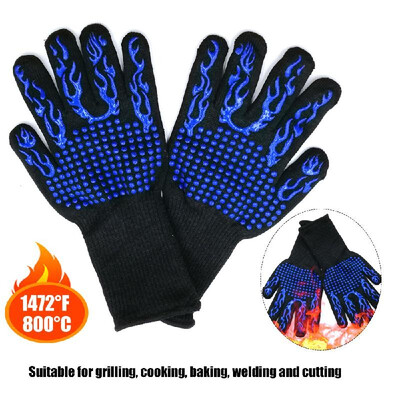 Kitchen Gloves BBQ Heated Heat-resistant Multi-purpose Cooking Gloves Suitable for Grilling Cooking Baking Welding&Cutting
Kitchen Gloves BBQ Heated Heat-resistant Multi-purpose Cooking Gloves Suitable for Grilling Cooking Baking Welding&Cutting