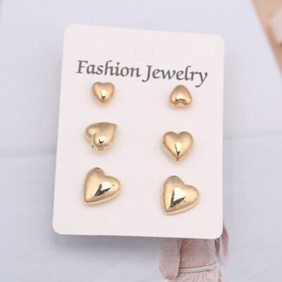 EK195 New Fashion Gold Silver Color Ball Crystal Heart Pearl Stud Earrings For Women Vintage Leaf Earring Set Boho Punk earring
EK195 New Fashion Gold Silver Color Ball Crystal Heart Pearl Stud Earrings For Women Vintage Leaf Earring Set Boho Punk earring