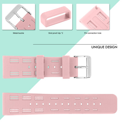 〖Follure〗Replacement Silicone Breathable Wrist Band Strap For Fitbit Versa Wristband BK
〖Follure〗Replacement Silicone Breathable Wrist Band Strap For Fitbit Versa Wristband BK