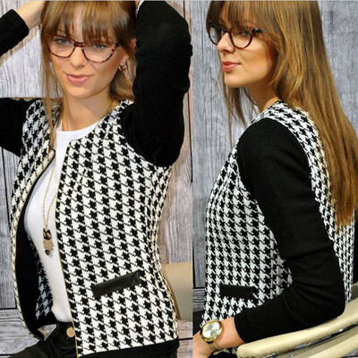 〖Follure〗Women Fashion Houndstooth Long Sleeve Zippers Pockets Coat Jacket Windbreaker
〖Follure〗Women Fashion Houndstooth Long Sleeve Zippers Pockets Coat Jacket Windbreaker