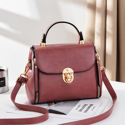 Simple temperament of ladys spin lock with bag&ladys handbag with oblique spanning shoulder
Simple temperament of ladys spin lock with bag&ladys handbag with oblique spanning shoulder