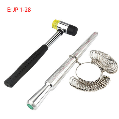 〖Follure〗Jewelry Tools Including Rubber Jewelers Hammer & Ring Mandrel with Ring Sizer Guage
〖Follure〗Jewelry Tools Including Rubber Jewelers Hammer & Ring Mandrel with Ring Sizer Guage
