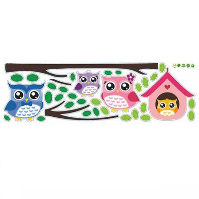 Cute Cartoon Owl Wall Stickers PVC Removable Decals Children Kids Room Bedroom DecorationCute Owl Wall Sticker Wall Decor
Cute Cartoon Owl Wall Stickers PVC Removable Decals Children Kids Room Bedroom DecorationCute Owl Wall Sticker Wall Decor