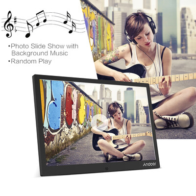 Andoer 12inch LED Digital Photo Frame 1280 800 Resolution Support 1080P Video Random Play Aluminum Alloy with Remote Control Chr
Andoer 12inch LED Digital Photo Frame 1280 800 Resolution Support 1080P Video Random Play Aluminum Alloy with Remote Control Chr