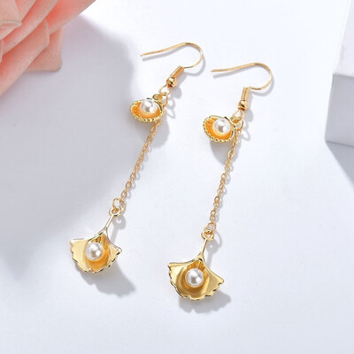 New Fashion Oversized Pendant Korean Version Of The Earrings Womens Bow Shell Heart-shaped Gold Earrings 2019 Dress Wear
New Fashion Oversized Pendant Korean Version Of The Earrings Womens Bow Shell Heart-shaped Gold Earrings 2019 Dress Wear