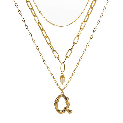 natural freshwater pearl A-Z 26 Initial Pendant Letter Necklace For Women Gold Letter Wholesale Jewelry Gift for Love Friends
natural freshwater pearl A-Z 26 Initial Pendant Letter Necklace For Women Gold Letter Wholesale Jewelry Gift for Love Friends