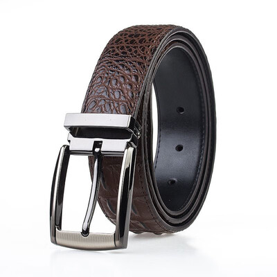 New Men leather belt high quality Alloy pin buckle belt Business affairs Men high quality casual solid color belt
New Men leather belt high quality Alloy pin buckle belt Business affairs Men high quality casual solid color belt