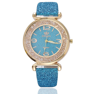 Matte textured belt digital watch ladies sand filled with diamonds
Matte textured belt digital watch ladies sand filled with diamonds