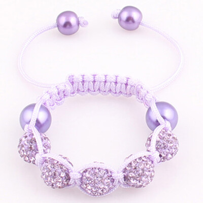 1PC Baby Kids Bracelet Pave Crystal Ball Candy Beads Friendship Children Bracelets Nice Gift for Children kids
1PC Baby Kids Bracelet Pave Crystal Ball Candy Beads Friendship Children Bracelets Nice Gift for Children kids