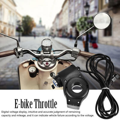 Greensen 12V-99V Electric Bike Twist Throttle With LCD Battery Voltage Display Screen
Greensen 12V-99V Electric Bike Twist Throttle With LCD Battery Voltage Display Screen