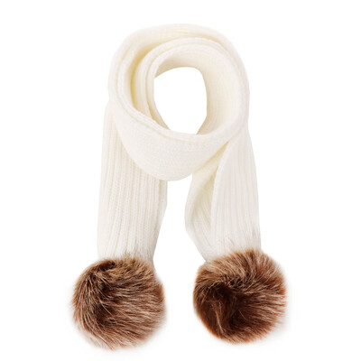 Winter Warm Knitted Scarf Muffler Ribbed Warm Wool Scarfs Infant Toddler Newborn Baby Scarf with Pom Pom Balls
Winter Warm Knitted Scarf Muffler Ribbed Warm Wool Scarfs Infant Toddler Newborn Baby Scarf with Pom Pom Balls