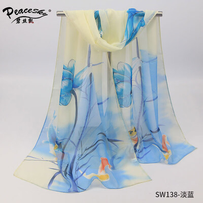 2017 new foreign trade ink painting ladies chiffon printing silk scarf wholesale autumn&winter gifts small scarf SW138
2017 new foreign trade ink painting ladies chiffon printing silk scarf wholesale autumn&winter gifts small scarf SW138