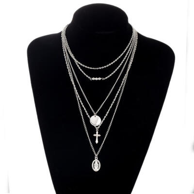 Bohemian Bead coin Necklaces For Women Vintage Choker Cross Multi-layer Necklace Colares Statement Party Jewelry 2019 New
Bohemian Bead coin Necklaces For Women Vintage Choker Cross Multi-layer Necklace Colares Statement Party Jewelry 2019 New
