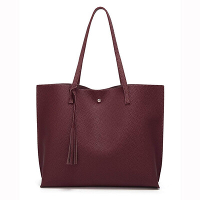 Tailored Women Fashion Fringe Solid Large Capacity Shopping Shoulder Tote Handbag Bags
Tailored Women Fashion Fringe Solid Large Capacity Shopping Shoulder Tote Handbag Bags