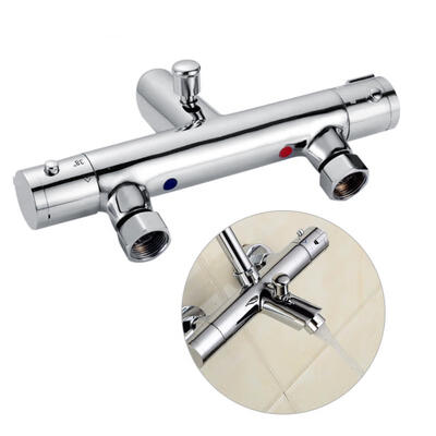 Greensen Modern Bathroom Shower Thermostatic Mixer Temperature Control Shower ValveG12
Greensen Modern Bathroom Shower Thermostatic Mixer Temperature Control Shower ValveG12