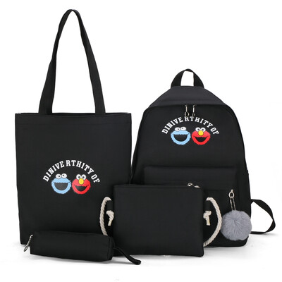 Junior high school students college Feng Xiao fresh backpack double shoulder bag female Korean version of four pieces of sesame st
Junior high school students college Feng Xiao fresh backpack double shoulder bag female Korean version of four pieces of sesame st