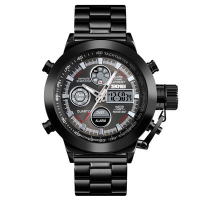 SKMEI 1515 Luxury Male Digital Quartz Watch Waterproof Sport Wristwatch Fashionable Business Watch
SKMEI 1515 Luxury Male Digital Quartz Watch Waterproof Sport Wristwatch Fashionable Business Watch