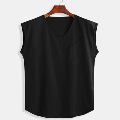 Mens Muscle Shirts Vest Sports T-shirt Casual Tee Cotton Linen Beach Baggy Tops
Mens Muscle Shirts Vest Sports T-shirt Casual Tee Cotton Linen Beach Baggy Tops