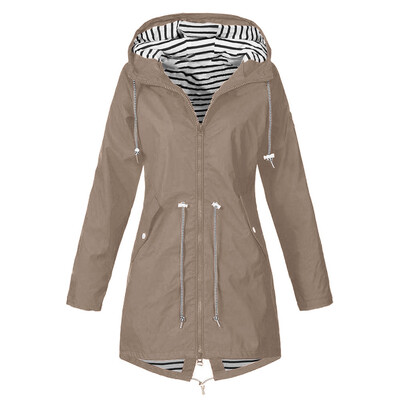 Roseonmyhand Women Solid Rain Jacket Outdoor Plus Size Waterproof Hooded Windproof Loose Coat
Roseonmyhand Women Solid Rain Jacket Outdoor Plus Size Waterproof Hooded Windproof Loose Coat