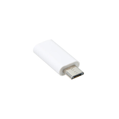 Type-C to Micro USB Convert Connector Charging Data Sync Female to Male Adapter White
Type-C to Micro USB Convert Connector Charging Data Sync Female to Male Adapter White