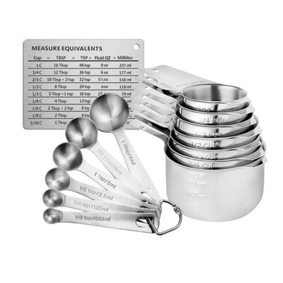 Household Measuring Cup Measuring Spoon Set Kitchen Condiment Measuring Tools scale Tools Sets
Household Measuring Cup Measuring Spoon Set Kitchen Condiment Measuring Tools scale Tools Sets