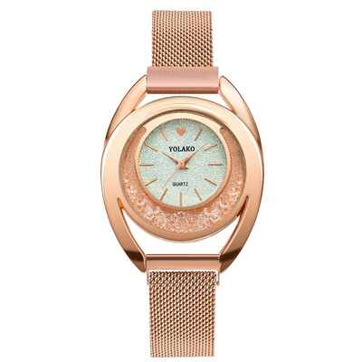 Fashion Women Watches Flow Beads Dial Ladies Quartz Wristwatch Magnetic Buckle Bracelet Strap Simple Clock Zegarki Damskie
Fashion Women Watches Flow Beads Dial Ladies Quartz Wristwatch Magnetic Buckle Bracelet Strap Simple Clock Zegarki Damskie