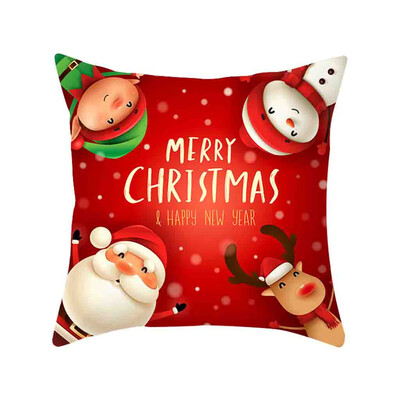 Siaonvr Christmas Pillow Cover Decor Pillow Case Sofa Waist Throw Cushion Cover
Siaonvr Christmas Pillow Cover Decor Pillow Case Sofa Waist Throw Cushion Cover