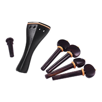 6pcs Violin Making Kits Set of Polished 4 Strings Violin Tailpiece Bridge Pin Tuning Pegs Smooth&Trim Orchestral Strings Acces
6pcs Violin Making Kits Set of Polished 4 Strings Violin Tailpiece Bridge Pin Tuning Pegs Smooth&Trim Orchestral Strings Acces