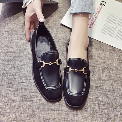 Bean Bean Shoes Womens Shoes Spring Single Shoes Womens Flat Bottom British Wind Korean Version Baitalofu Shoes Small Leather Sh
Bean Bean Shoes Womens Shoes Spring Single Shoes Womens Flat Bottom British Wind Korean Version Baitalofu Shoes Small Leather Sh