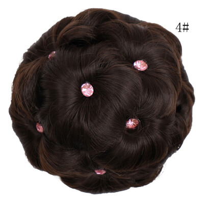Gobestart Female Wig Hair Ring Curly Bride Makeup Diamond Bun Flowers Chignon Hairpiece
Gobestart Female Wig Hair Ring Curly Bride Makeup Diamond Bun Flowers Chignon Hairpiece