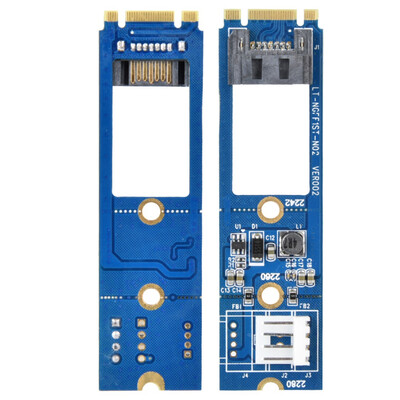 Greensen M2 TO SATA M2 NGFF SATA to 7Pin SATA Horizontal Converter Adapter Card4Pin Power Cable
Greensen M2 TO SATA M2 NGFF SATA to 7Pin SATA Horizontal Converter Adapter Card4Pin Power Cable
