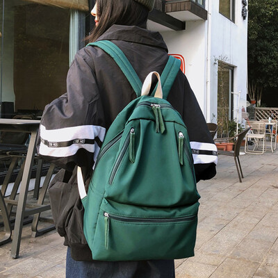 Ins schoolbag female Korean version of high school students Chaobai pure-color leisure Baitaoshen Department of ancient girls shou
Ins schoolbag female Korean version of high school students Chaobai pure-color leisure Baitaoshen Department of ancient girls shou