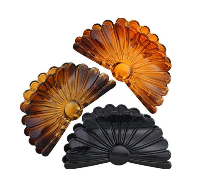 Womens Hair Clips Beautiful Hair Clips Fan-shaped Hair Clips 3 packs