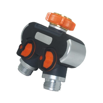 2 Way Hose Splitter Garden Hose Splitter Connector Heavy Duty Fitting for Drip Irrigation Timers&Lawns Rubberized ComfortGri
2 Way Hose Splitter Garden Hose Splitter Connector Heavy Duty Fitting for Drip Irrigation Timers&Lawns Rubberized ComfortGri