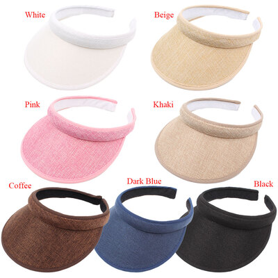 Kids Summer Sun Visors Cap Empty Top Broad Wide Brim Topless Headband Children Hat Headwear
Kids Summer Sun Visors Cap Empty Top Broad Wide Brim Topless Headband Children Hat Headwear