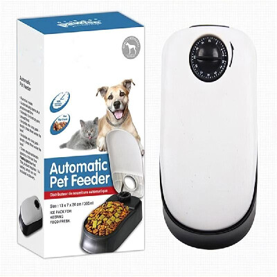Pawise Automatic Pet Feeder Dog Timing Feeder Pet Dry Food Dispenser Dish Bowl Feed Bowl 48 Hours Timer for Dog Cat Puppy Pet
Pawise Automatic Pet Feeder Dog Timing Feeder Pet Dry Food Dispenser Dish Bowl Feed Bowl 48 Hours Timer for Dog Cat Puppy Pet